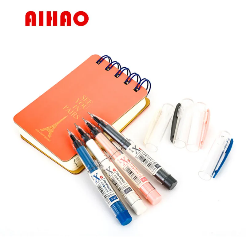 AIHAO Новые поступления 0 5 мм точка черные чернила Цвет Гладкий пишущий знак в перо