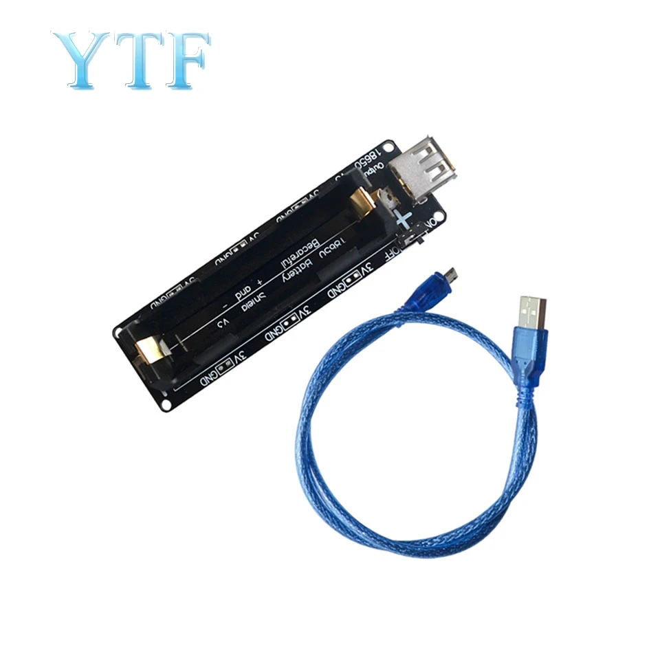 Держатель аккумулятора 18650 V3 плата разработки совместима ESP8266 Raspberry Pi 3 Защита от