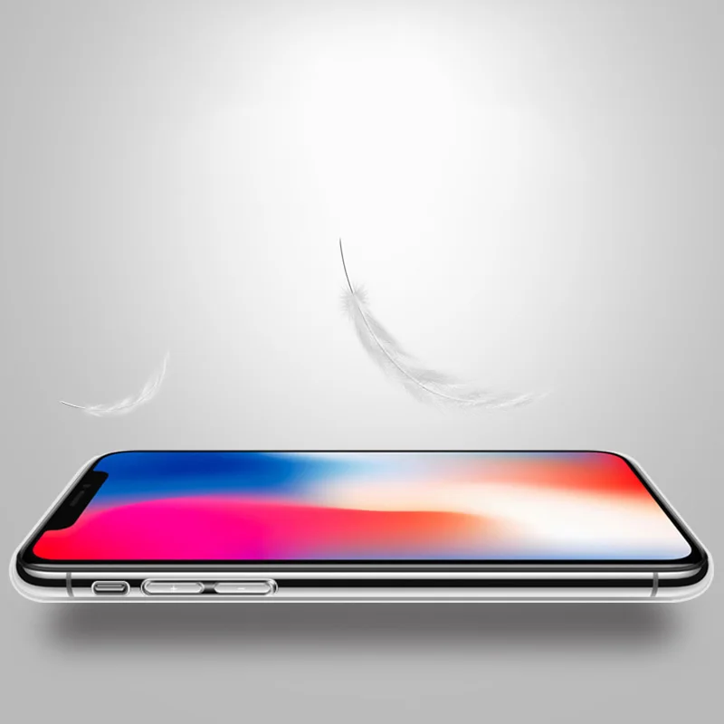 Прозрачный мягкий силиконовый чехол для iPhone XS Max XR X 12 11 pro 7 8 Plus 6 S 6S 5 5S 5SE SE 2020 6Plus 7Plus