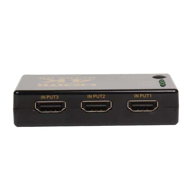 AIXXCO 4K* 2K 1080P HDMI видео аудио сигнал сплиттер 3 входа 1 выход переключатель для DVD/PS4/HDTV