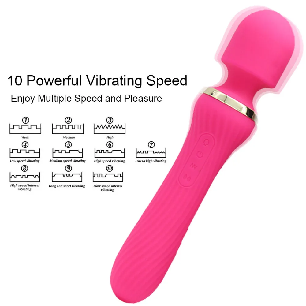 Волшебная палочка вибратор USB перезаряжаемая Беспроводная персональная