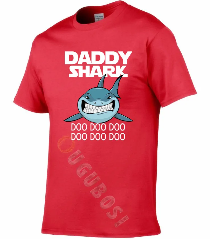 Daddy Shark Doo футболка Забавный подарок папа тройник для дня отцов от сына и