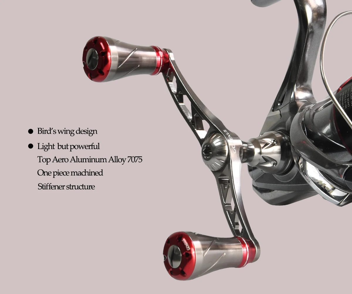 Gomexus ЧПУ силовая ручка для Daiwa Caldia LT 1000-3000 спиннинговая катушка как описание