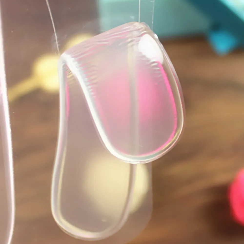 3 пары Классическая силиконовая подушка гелевая пятка обувь для ухода за ногами