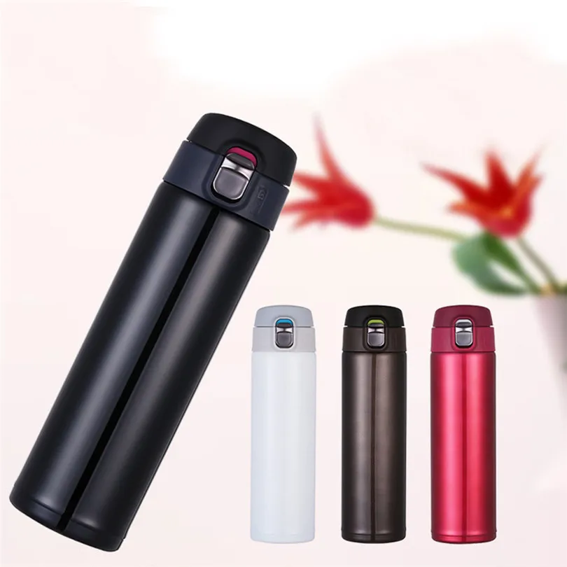 500 мл вакуумная крышка с отскоком Двойная Вакуумная чашка кружка для путешествий