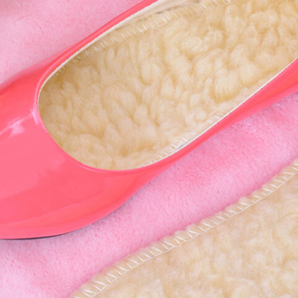 Зимняя мягкая теплая флисовая обувь Кроссовки Теплые стельки Вставки для