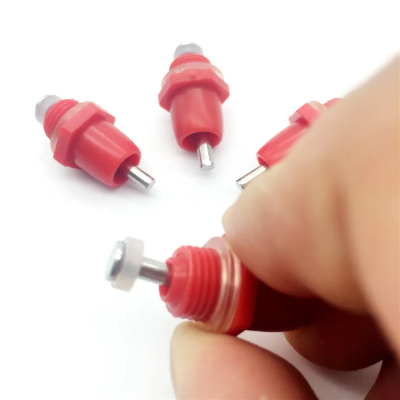 100 элементный пружинный цыпленок с соской питьевая вода красный