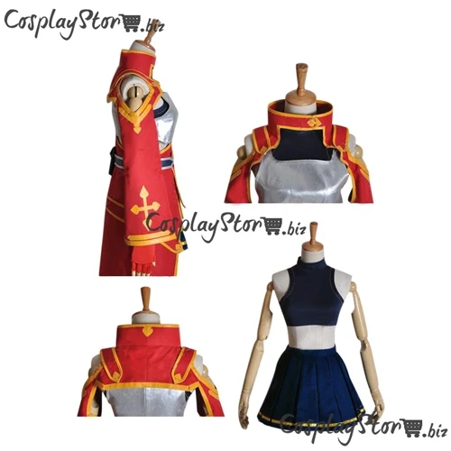 Косплей костюм из силикона с изображением меча онлайн|cosplay costume|silica cosplaysword art online