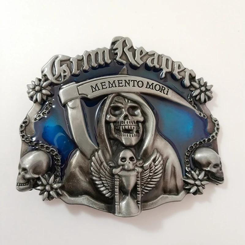 Мужская пряжка для ремня в Мори от Red Grim Reaper Me мужские металлические крутые