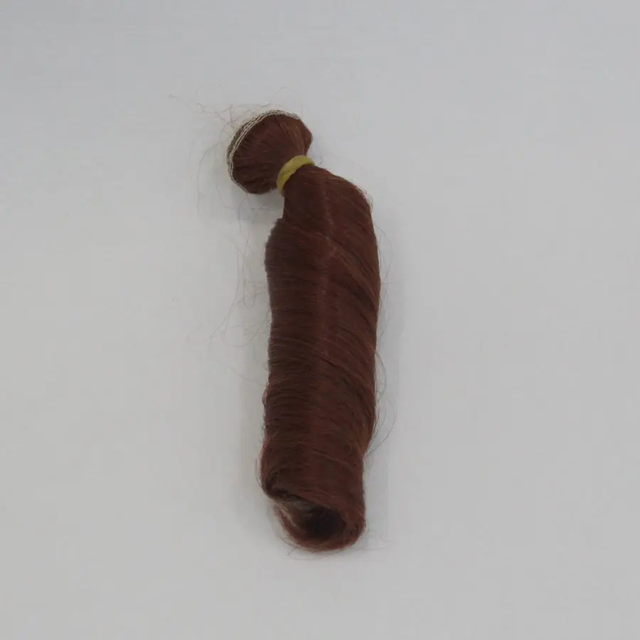 Высокое качество 15 см термостойкие кукольные волосы для 1/3 1/4 1/6 BJD римские кудрявые волосы для русской куклы ручной работы - Цвет: 32