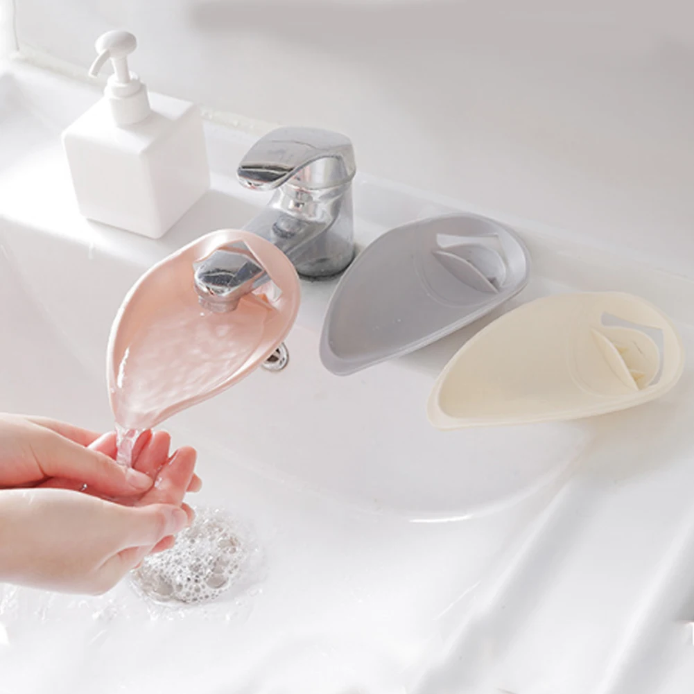 Ванная комната кран Extender пластик Прочный Кухня Удлинитель на Кран Дети руки