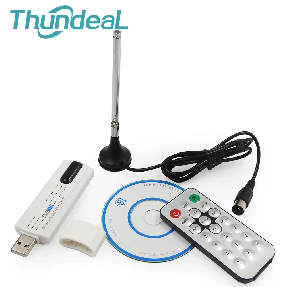 Цифровой спутниковый DVB T2 T C USB HDTV тюнер HD ТВ приемник с антенной пульт