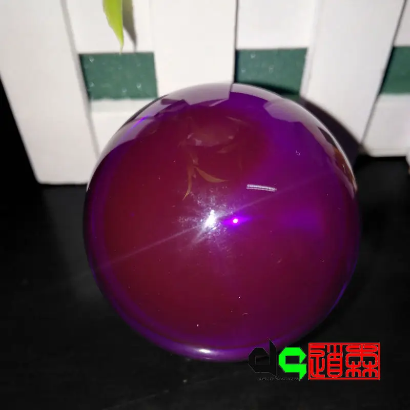 Пурпурные или прозрачные акриловые шарики для жонглирования 100 мм (10 см 3 94 дюйма)