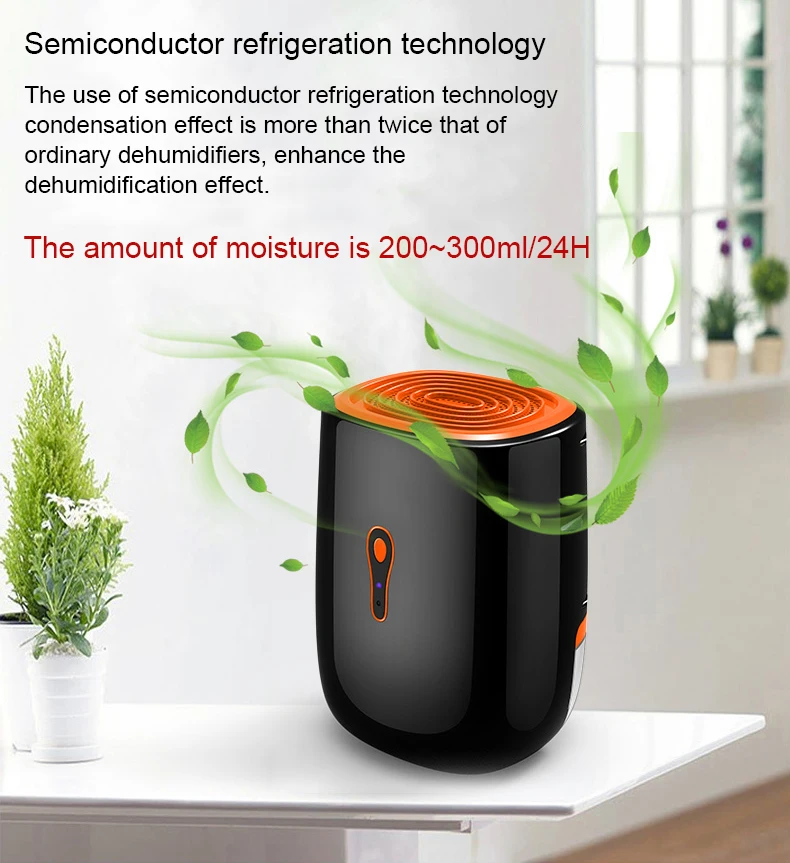 Household mini dehumidifier electric Moisture Absorber basement Desiccant machine air dryer dehumidifiers baseroom EU US plug