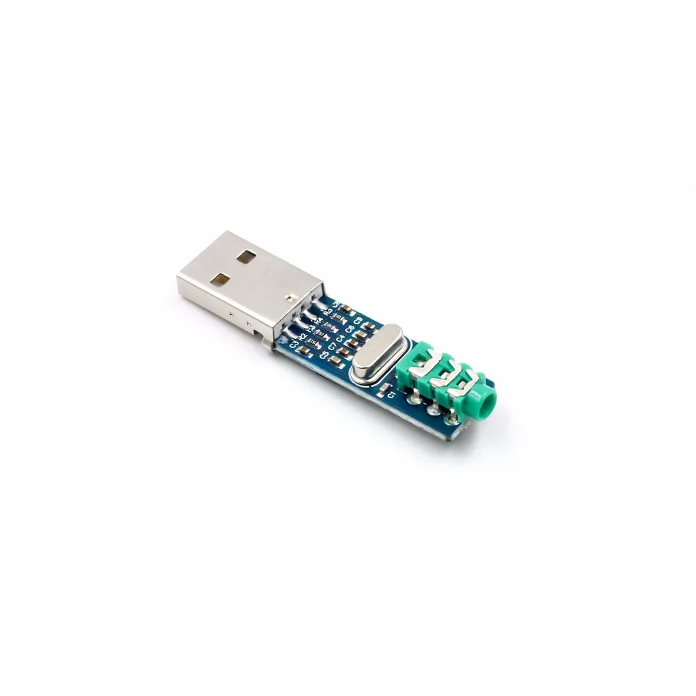 Mini PCM2704 USB DAC HIFI звуковая карта Power декодер Модуль платы Raspberry Pi 16 бит 5