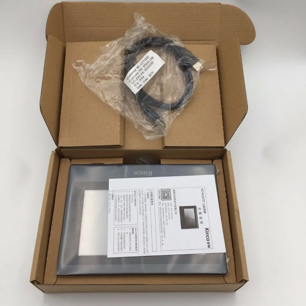 Kinco 7 дюймовый HMI Сенсорный экран оператора панели Ethernet MT4434TE и программируемый