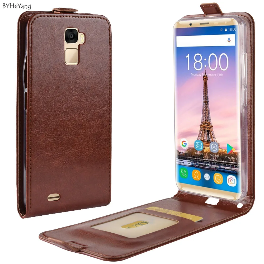 BYHeYang роскошная сумка для телефона coque Oukitel K5000 чехол из силикона и кожи задняя