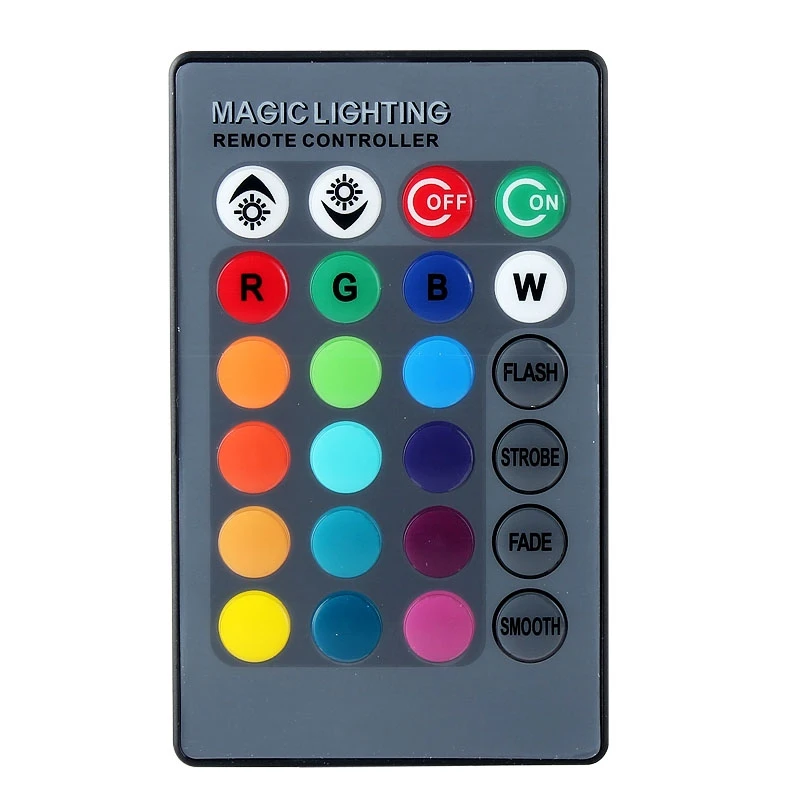 3 Вт E14 RGB Светодиодная лампа сценическая прожектор для внутреннего 16 видов цветов