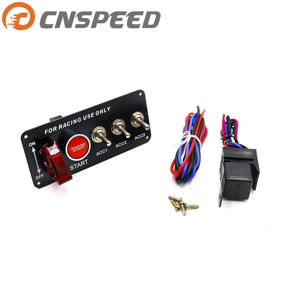 CNSPEED гоночный переключатель MP 3018 гоночного автомобиля 12 в панель переключателя