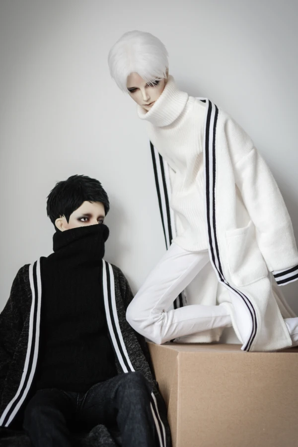 Angora длинный кардиган 2 цвета для BJD 1/4 MSD 1/3 SD16. Аксессуары кукол SD17 дядюшка CMB109 |