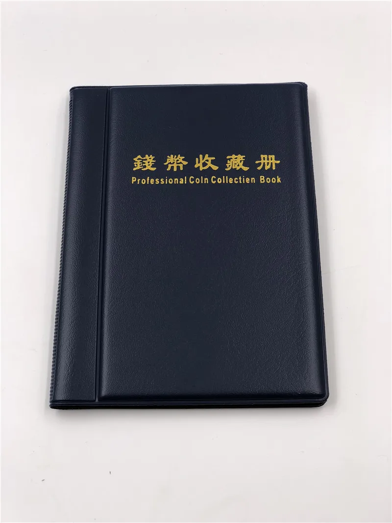 

Альбом для сбора монет, 60 шт./бумага для хранения монет, можно поставить меньше 40 мм монеты имеют противоскользящую обложку, книга для хранения монет, 6 сеток/страница