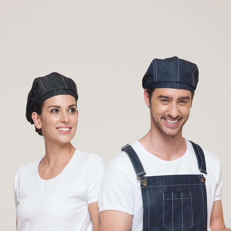 Мода Reataurant отель кухня официанта берет шеф повара шапки ковбой ткань много