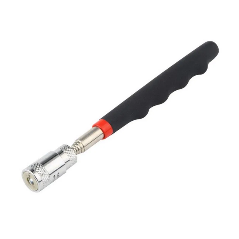 

Keys Picker Magnetic Magnet Tool Extendable Handheld Novely LED Light Pick Up Nuts Outdoor EDC Tool survival kit camping hiking