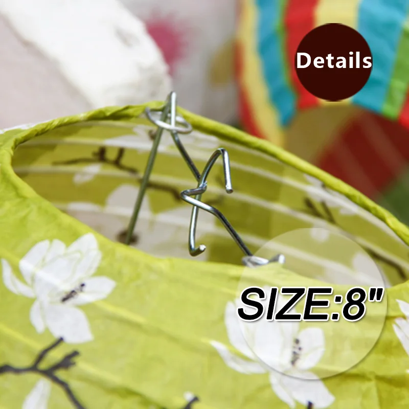 8 &quotКрасный фантазия Китайский Новый год украшения дома бумажные фонари Дети