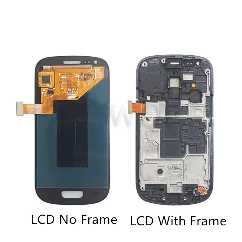 ЖК дисплей Super AMOLED для SAMSUNG Galaxy S3 Mini SIII с сенсорным экраном и дигитайзером i8190 GT i8195