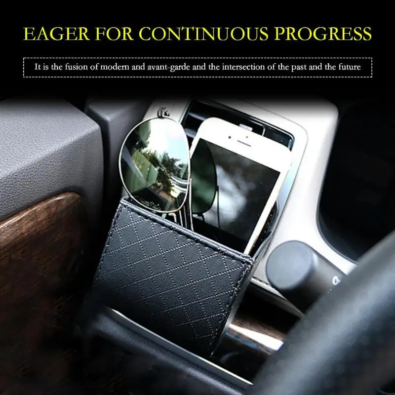 1pcs automobile air outlet telephone seat bag mounting bracket sundries box | Автомобили и мотоциклы
