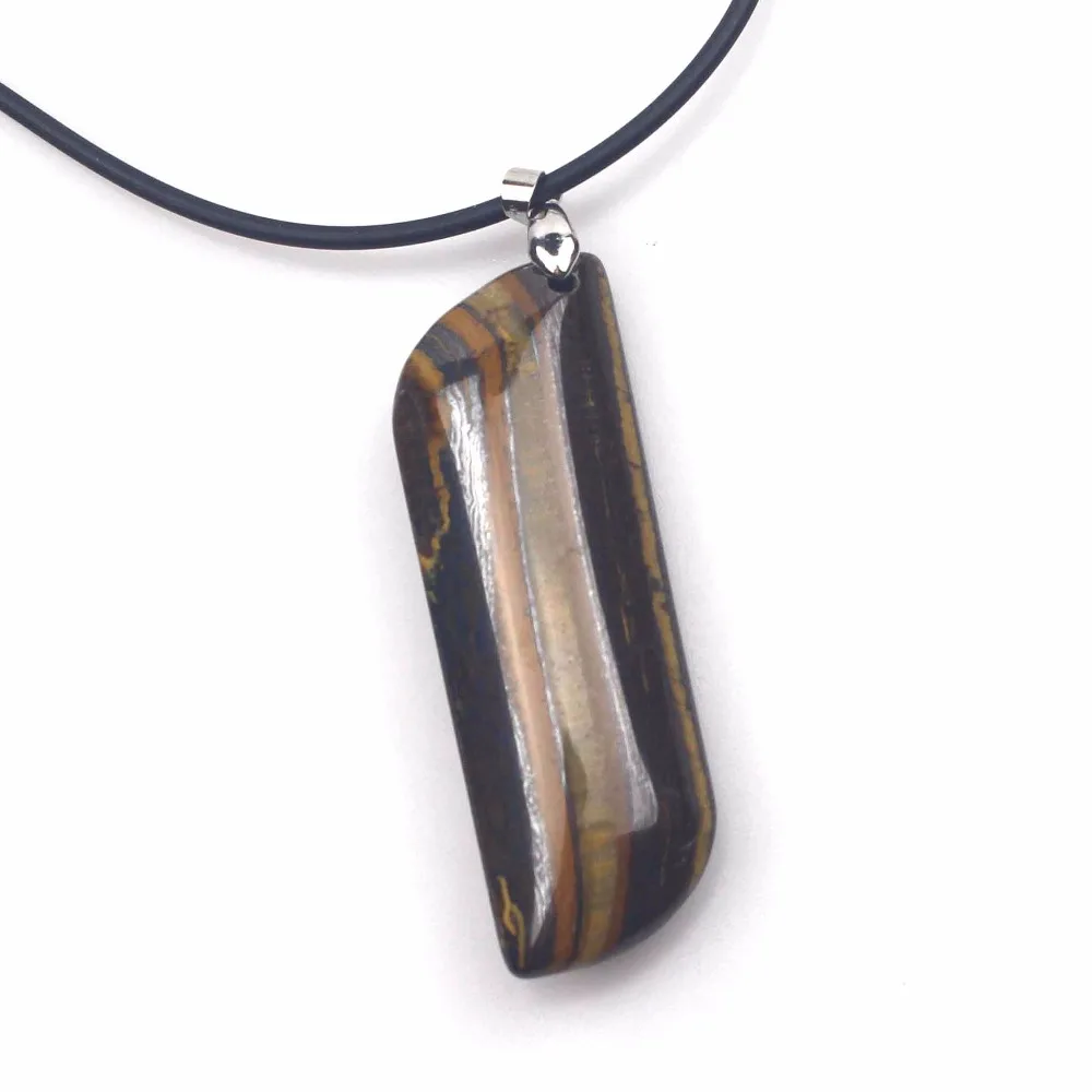 iron tiger eye stone pendant natural gemstone beads trendy jewelry for man wholesale ! | Украшения и аксессуары