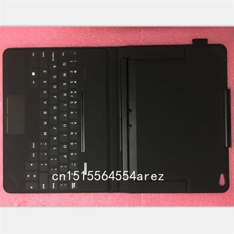 

New Original for Lenovo ThinkPad 10 Tablet Touch etymon Keyboard Leather Case English 03x9073