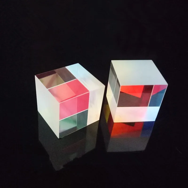 25x25x25 мм 25*25*25 K9 X-кубическая призма объектив для физических экспериментов и
