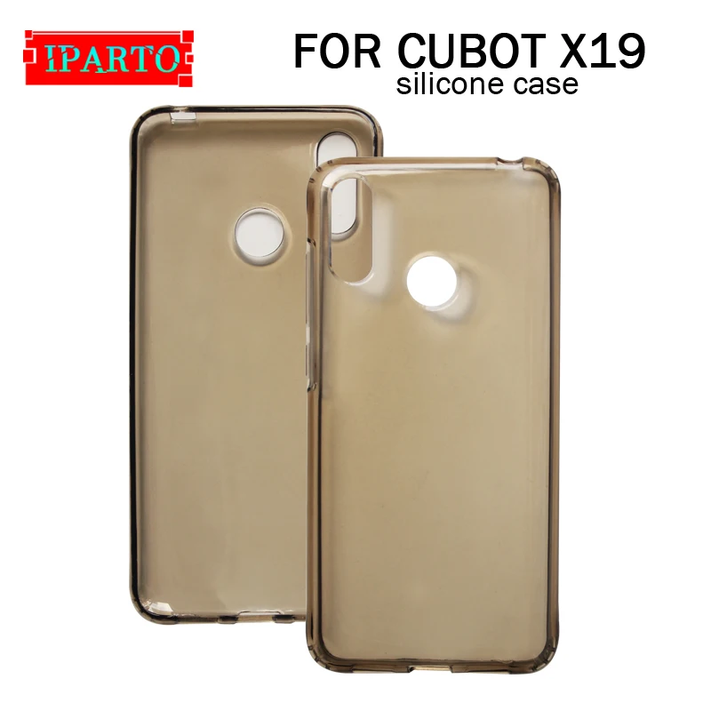 Противоударный чехол для CUBOT X19 противоударный мягкий силиконовый из ТПУ
