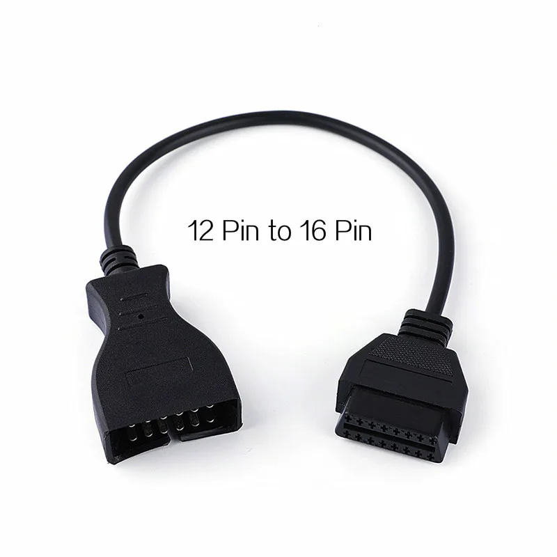 2018 новейший OBDII OBD 2 коннектор адаптер для GM 12 Pin GM12 до 16 Авто Диагностический