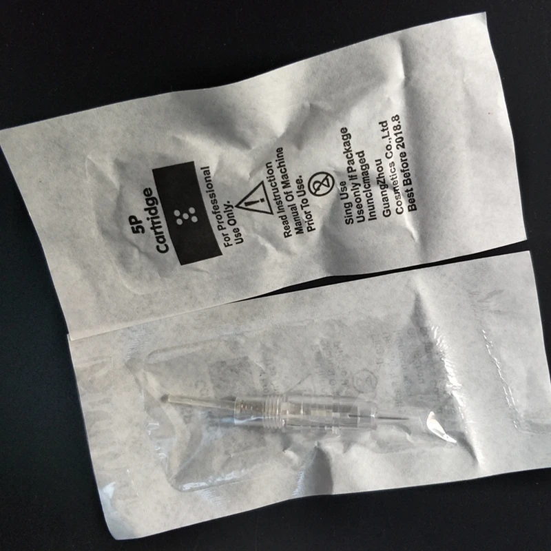 

50pcs 5P Cartridges Needles Disposable Sterilized Permanent Makeup Machine Tattoo Needles Twist Lock for 3d Eyebrow lip Eyeliner