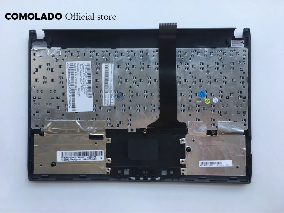 TI Thailand клавиатура для ASUS Eee pc 1025 1025C 1025CE с черной рамкой черные клавиши Раскладка |