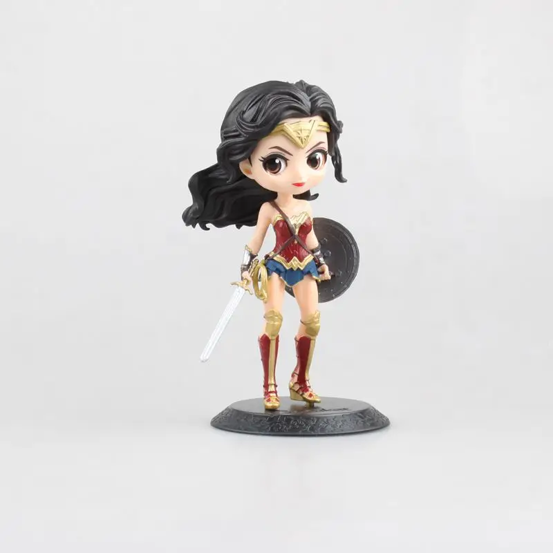 DISNEY Film Series Suicide Squad Action Figure Harley Quinn Wonder Woman Mini Big Eye Model Decoration Collection Figurine Toy | Игрушки и