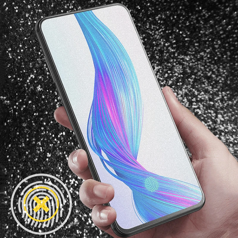 Exunton для OPPO Realme X Lite 2.5D 9H полное покрытие матовое закаленное стекло Защита от