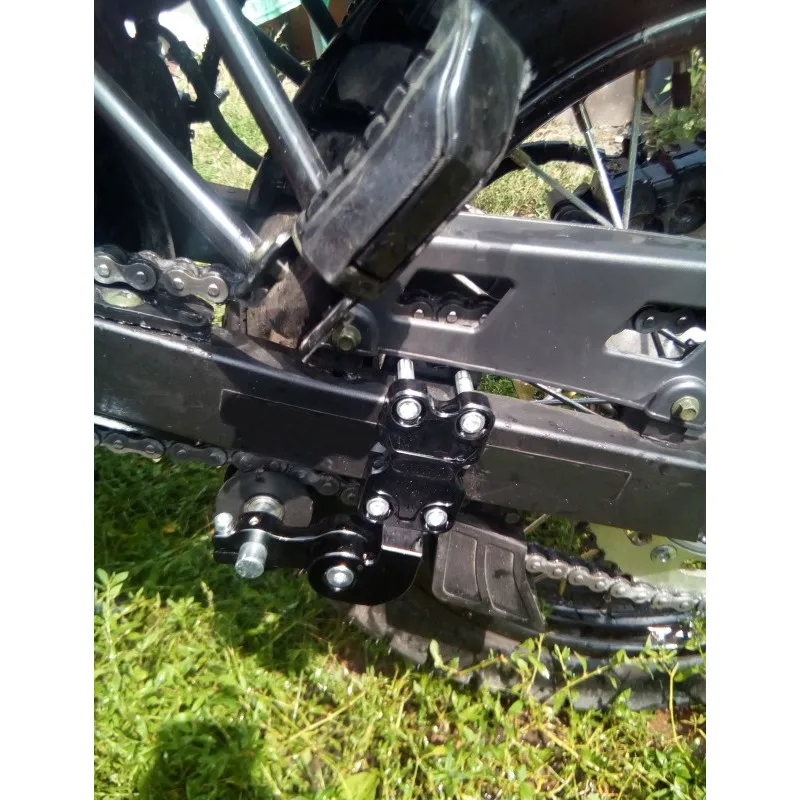 Новый регулятор цепи натяжителя мотоцикла CNC для HONDA XR230 внедорожника ATV черного