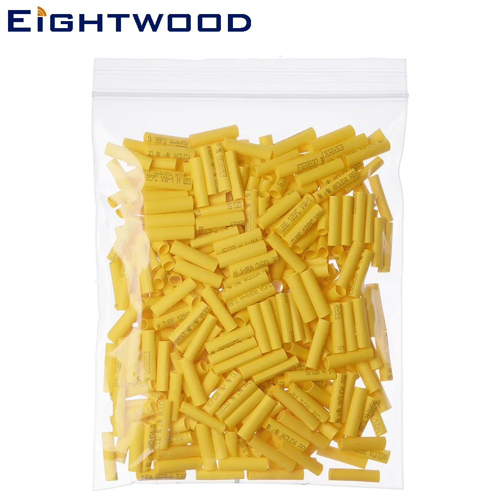 Eightwood 100 шт. желтая проволочная обёрточная муфта 3 5 мм диаметр 18 длинная