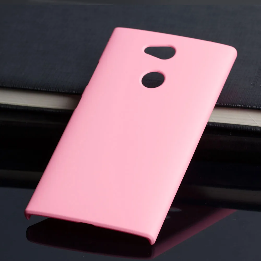 Pink Пластиковый чехол 5.5для sony Xperia L2 чехол для sony Xperia L2 L 2 Dual H4311 H3311 H3321 H4331 чехол-лента на заднюю панель - Цвет: Pink