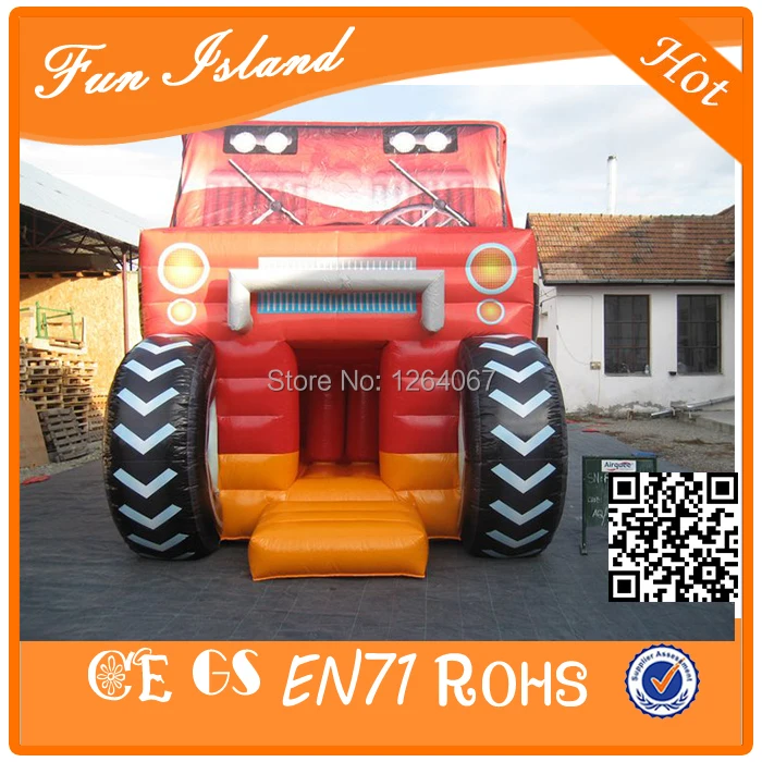 Детский автомобиль надувной Надувной замок с препятствиями/прыжки для