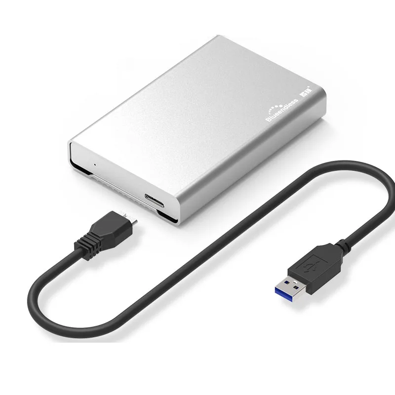 Blueendless ультра тонкий портативный внешний жесткий диск 160 Гб 750 г 1 ТБ HDD устройства