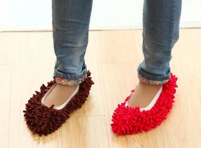 200 шт. нескользящие тапочки домашние одежда для уборки обувь из микрофибры с