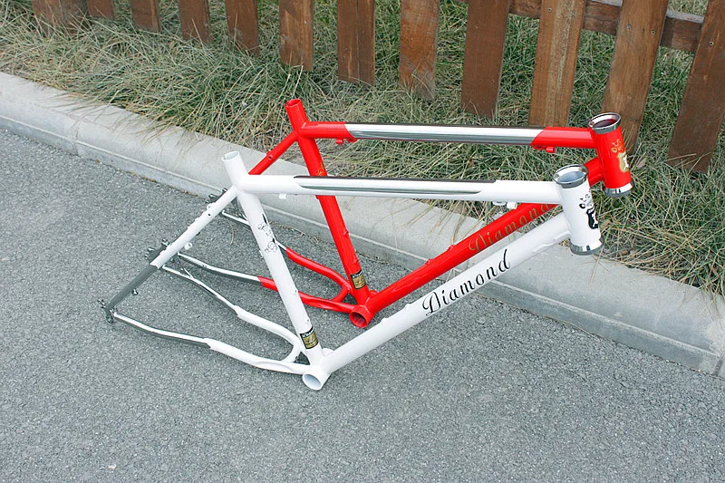 Хромированная молибденовая сталь 4130 рама для велосипеда cusomize 27 5 горного Рама