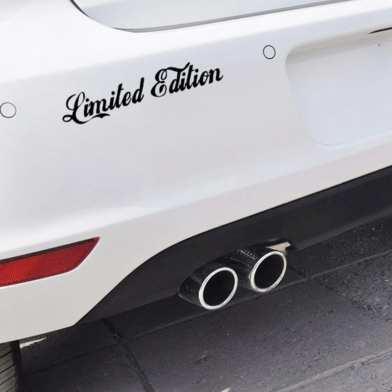 Car Sticker 17*5CM Limited Edition Decal Reflective Laser Vinyl 3D Styling Black Silver | Автомобили и мотоциклы