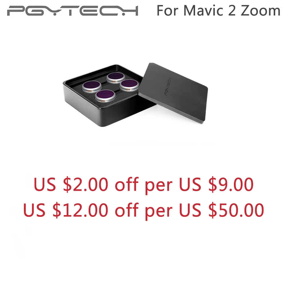 PGYTECH Mavic 2 зум расширенные фильтры ND 8 16 32 64 PL UV CPL ND4 набор объективов для камеры DJI Zoom
