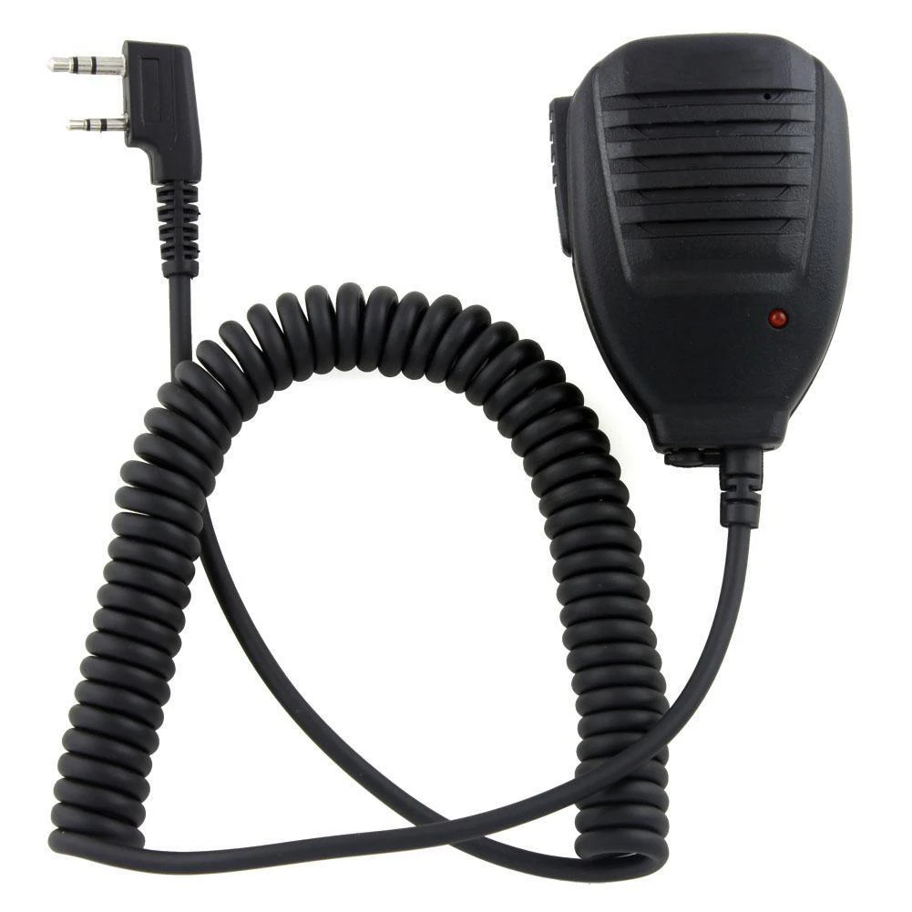 1 шт. портативный микрофон для динамика PTT MIC аксессуары Kenwood Baofeng UV 5R 888S Walkie Talkie Retevis