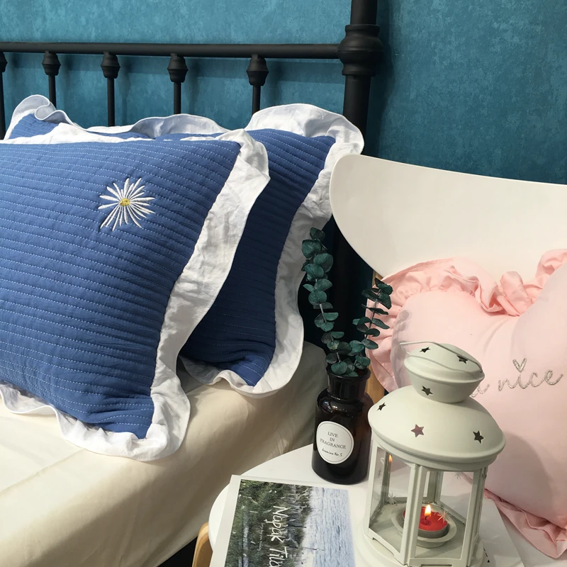 Лидер продаж 3 шт./компл. в Корейском стиле хлопковые Одеяло стеганое покрывало